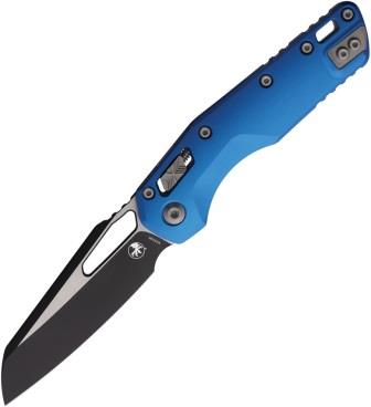 Microtech Standard Issue MSI Ram-Lok Pocket Knife Blue - MCT2101BL